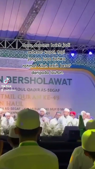 bersholawat bersama habib sech asegaf