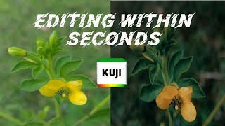 PHOTO EDITING WITHIN SECONDS || KUJI || NATURE BEAUTY screenshot 5