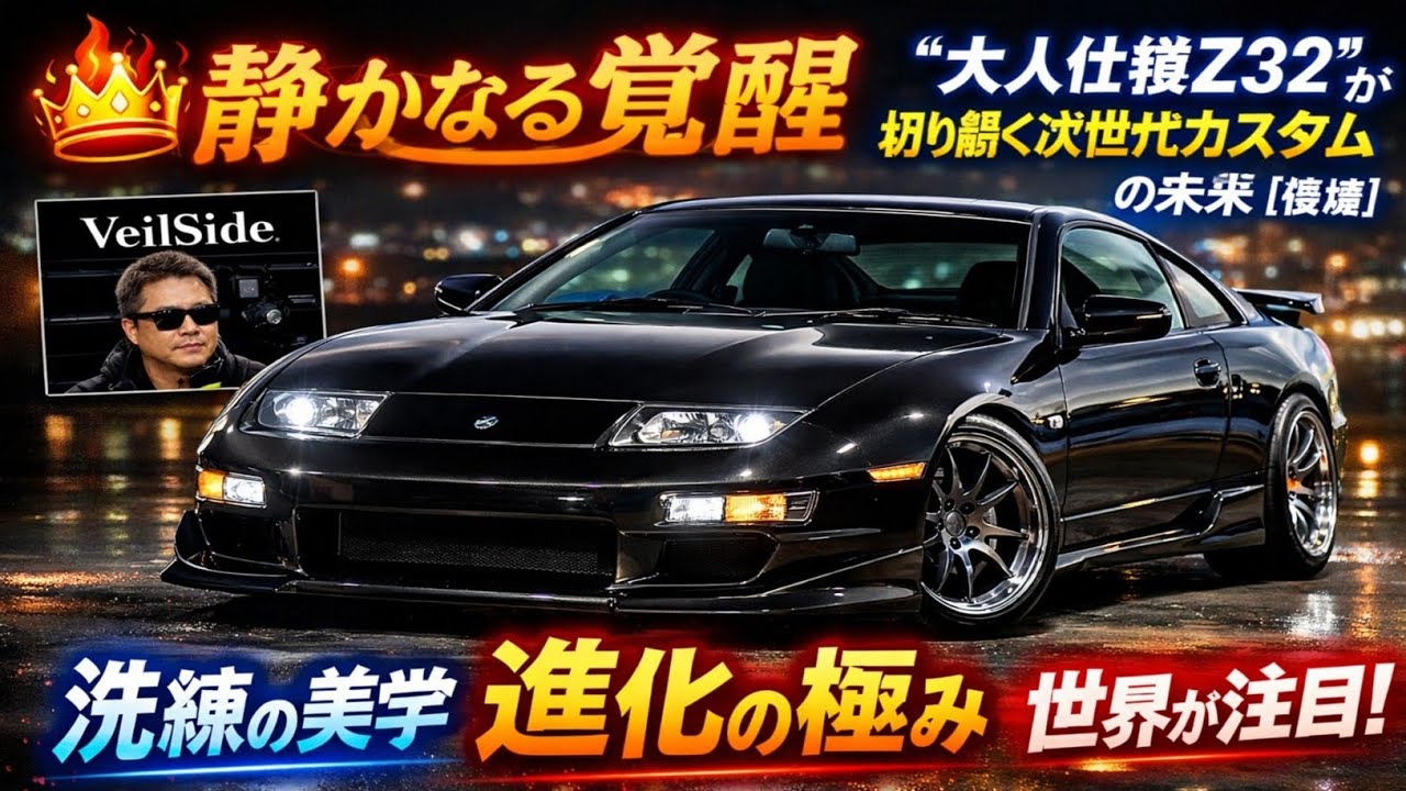 🔥👑 A quiet awakening… The Z32 has completely evolved into a