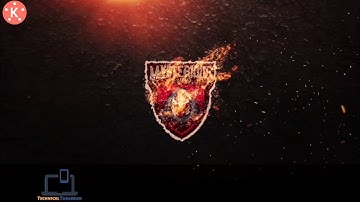 How to Make Burning Logo Reveal Animation intro in kinemaster | Kinemaster video editing | New trick