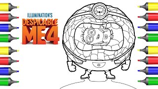 Mega Minions /Despicable Me 4 Coloring Page/ NCS