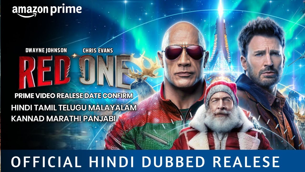 Red One Movie Hindi Release Date | Red One Hindi Official Trailer ...