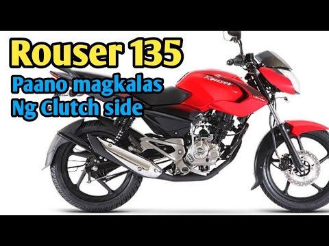 ROUSER 135 Paano magkalas ng clutch side,? Madali lang po yan