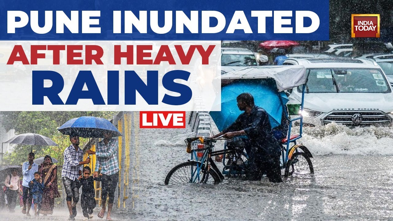Pune LIVE News: Heavy Rain Batters Pune, Leads To Submerged Bridges ...