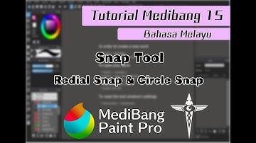 Medibang Tutorial 15: Redial Snap & Circle Snap