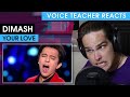 Dimash Kudaibergen - Your Love | Voice Teacher Reacts
