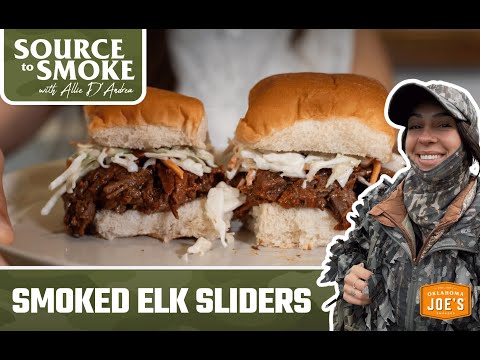 Smoked Elk BBQ Sliders | Oklahoma Joe's