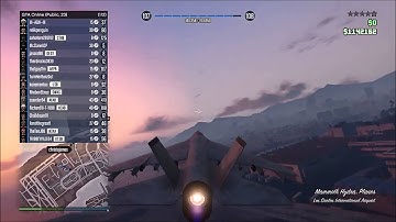 GTA Online | Hydra Take Out Fail