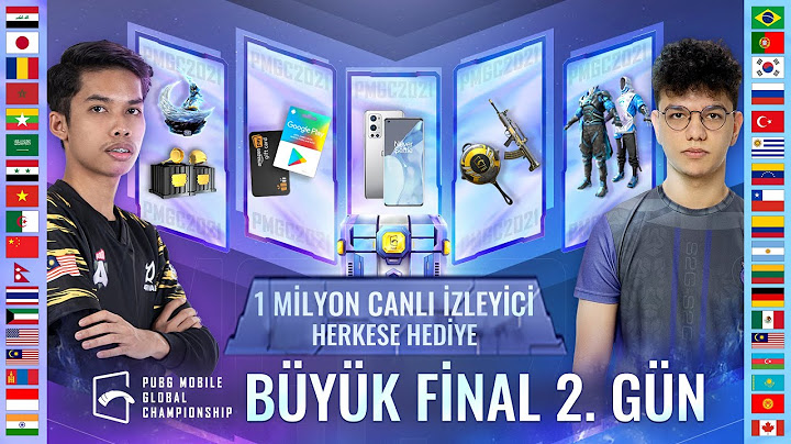 [TR] PMGC 2021 Büyük Final | 2. Gün | PUBG MOBILE Global Championship