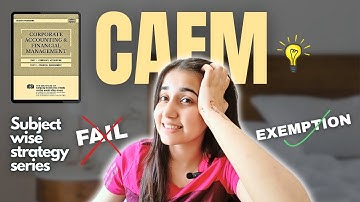 CAFM Strategy for CS Executive | How to Study CAFM for Dec