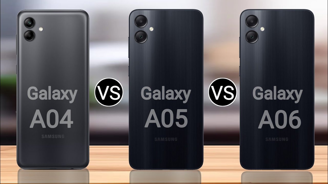 chai。A04、A05　FRAMeWORK ATON Samsung Galaxy A04 vs Samsung Galaxy A05 vs Samsung Galaxy A06