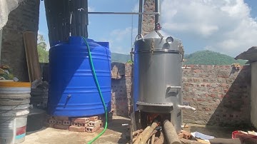 Đây là Nồi nấu rượu bằng củi của cơ sở Nồi hơi nấu rượu Bằng Bảy ĐT 0976.713.638