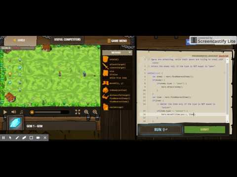 CodeCombat - Forest: Useful Competitors