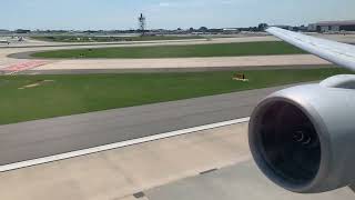 American Airlines Boeing 777-200ER Takeoff from Charlotte