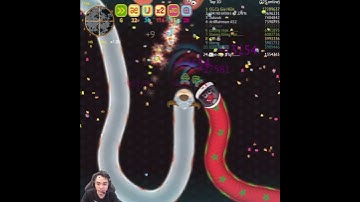 WORMATE - TRÂU HÚC - RẮN SĂN MỒI #shorts #wormate #wormateio