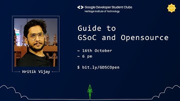 Guide to GSoC and Opensource