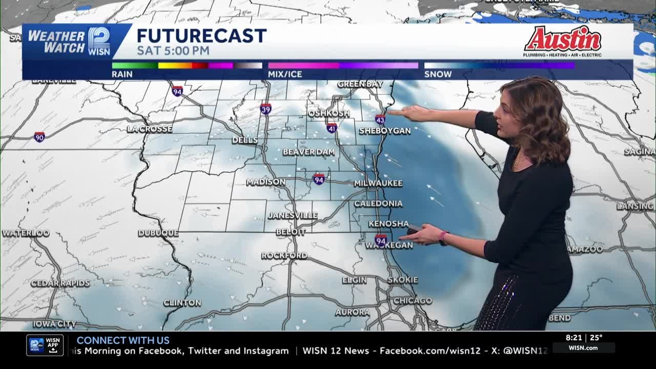 11/29 Southeast Wisconsin Snowstorm: How Much Snow to Expect - YouTube