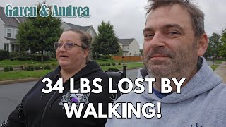 34 Pounds lost by WALKING! It's True! Maybe the Under Desk Treadmill is for you? by Garen & Andrea 436 views 6 months ago 15 minutes