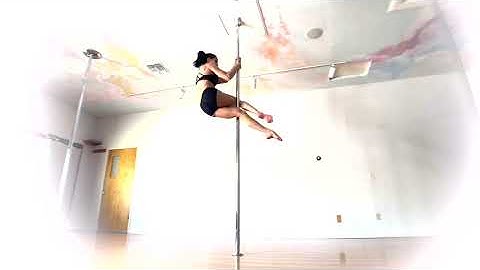 Umbrella Split Spinning Pole Combo: Figure 8s to Twisted Genie, Mast Head to Umbrella Split.