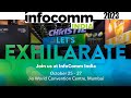 Infocomm india 2023  mumbai  jio world convention centre mumbai india