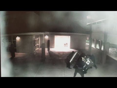 Surveillance video shows vandals at Buckeye Union High School