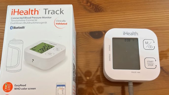 iHealth Track Blood Pressure Monitor - Wellness Begins at Your Fingertips 
