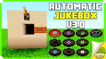 How To Build An Automatic Jukebox v3 In Minecraft Bedrock Edition | #Minecraft #1man1game