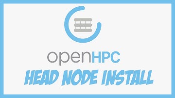 OpenHPC: Headnode Installation