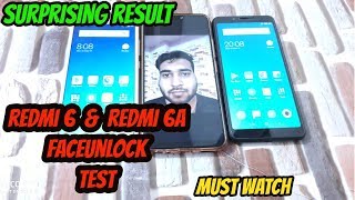 [Hindi]Redmi 6 & Redmi 6a Face unlock Test ||  surprising result || Must Watch