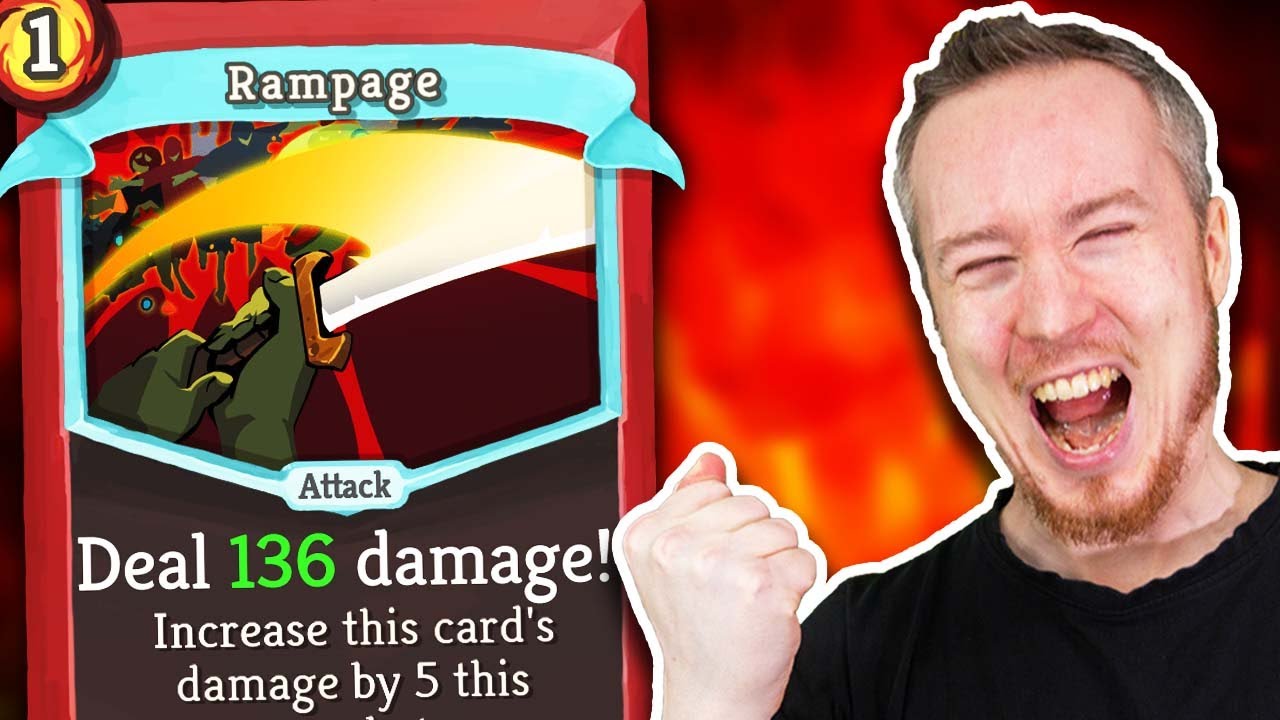 THIS RAMPGE DEALS HOW MUCH DAMAGE?? Ascension 20 Ironclad Run Slay