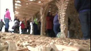 The One Show The Temple burning in Derry, NI 2015 (Burning Man) David Best