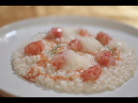 Video: Risotto Allo Champagne E Gamberi Tigre