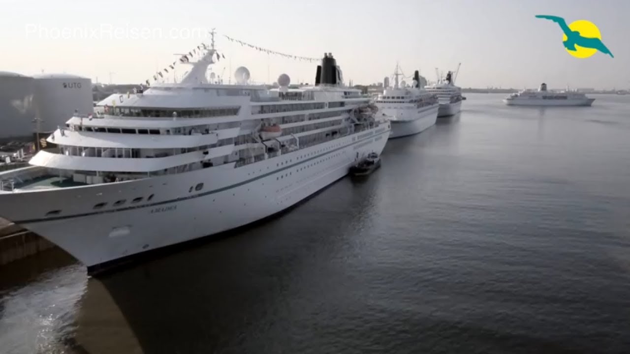 🔴 TUI Cruises Flottentreffen: Mein Schiff 2, Mein Schiff 4 und Mein Schiff 6 in deutscher Bucht