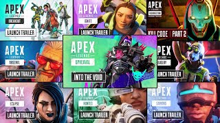 Apex Legends All Cinematic Launch Trailers Season 121 | HD