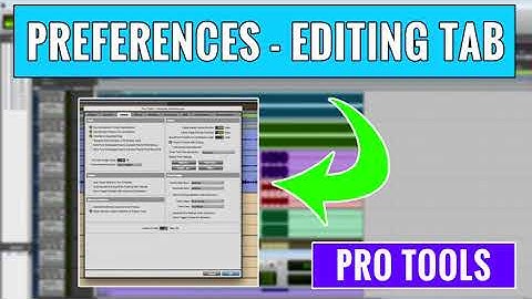 Pro Tools Preferences Window Using the Editing Tab -- OBEDIA.com Pro Tools Live Training & Tutoring