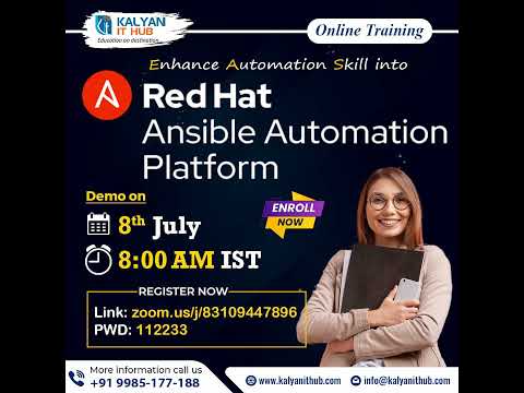 Red Hat Ansible Automation Platform - New Batch | Kalyan IT Hub