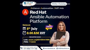 Red Hat Ansible Automation Platform - New Batch | Kalyan IT Hub