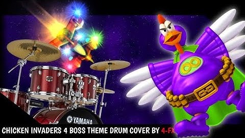 Chicken Invaders 4 Boss Theme - DRUM COVER