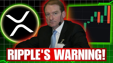 RIPPLE WAARSCHUWT XRP-HOUDERS – VOLATILITEIT IS DE WEG NAAR RIJKDOM – CTO SLAAPT TERUG NAAR VANEC...