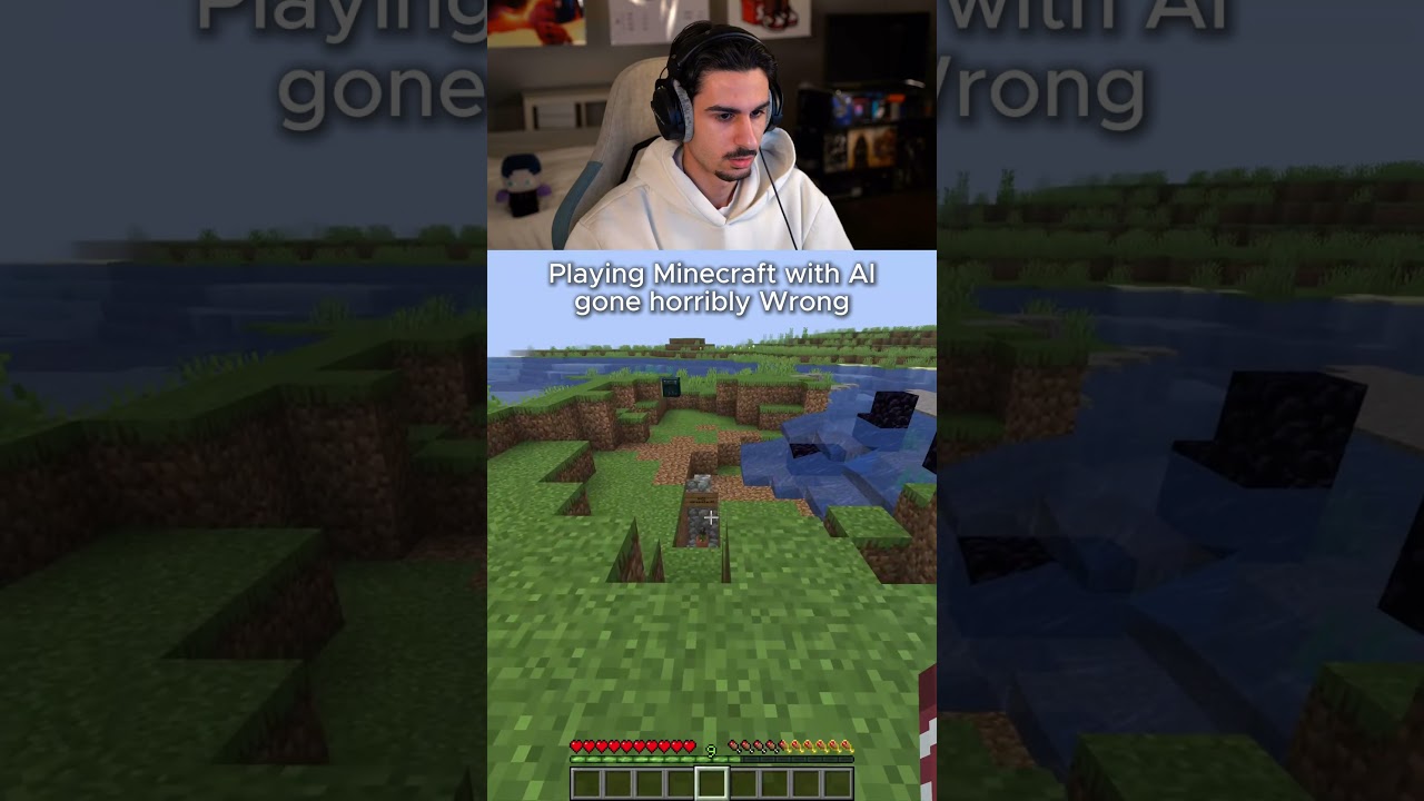 Playing Minecraft with AI...