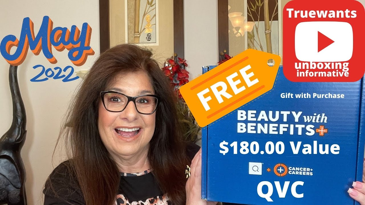 QVC MAY 2022 Beauty with Benefits FREE Gift with Purchase Value of 180