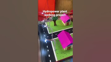 Hydropower plant working project | science project | DIY ideas | electric generator