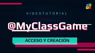 @MyClassGame Videotutoriales:  1  Acceso y creación screenshot 1