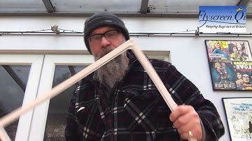 How to make a Sash Window Flyscreen