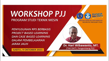 Workshop PJJ Penyusunan RPS Berbasis Project Based Learning dan Case Based Learning