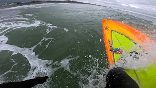 MATIN OFFSHORE DANS LA GRISAILLE | SURF BRETAGNE 2024 | GOPRO HERO 12 BLACK