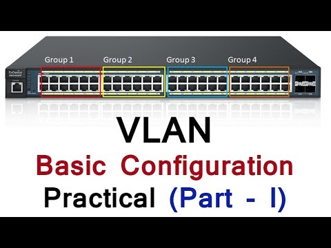 #VLAN Basic Configuration Practical (PART - I ) by Tech Guru Manjit