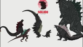 Godzilla Dance!!! (Thank you for 500K Subs.)