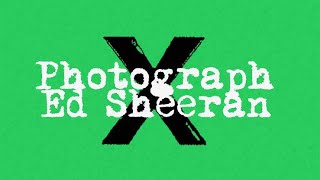 Ed Sheeran - Photograph | Slowed & Reverb | Dj Sniiper remix 💚📸