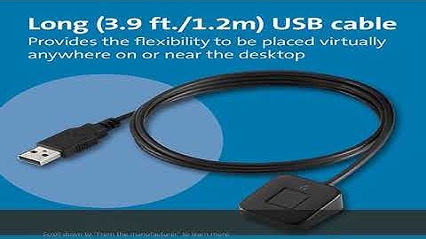 Kensington VeriMark Desktop USB Fingerprint Key Reader - Windows Hello, FIDO U2F, FIDO2 (K62330WW)